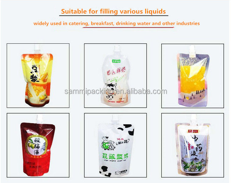 맞춤형 스푸트백 채식 기계, 테이블 타입 100ml 8 헤드 액체 채식 기계