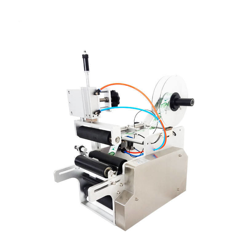 데스크톱 접착 스티커 반 자동 병 라벨 응용기 Pneumatic 유형