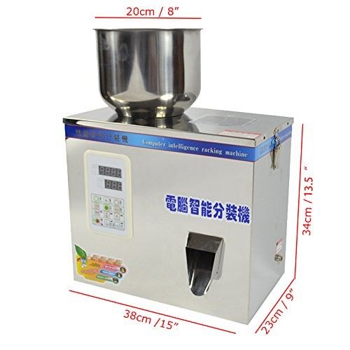 가동하기 쉬운 FZ-100 건조 차,가루, 씨앗, 곡물 가중 채울 기계 2-100g