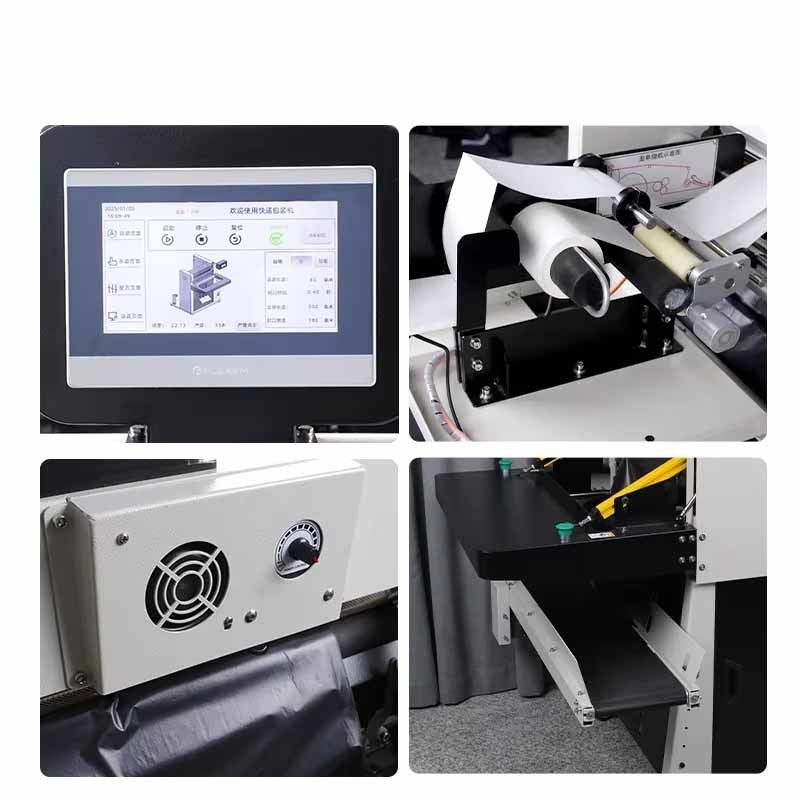 전자 상거래 익스프레스 자동 포장 기계 블랙 PE 가방 책 의류 장난감 하드웨어와 같은 일상 생활 필요를 채우기