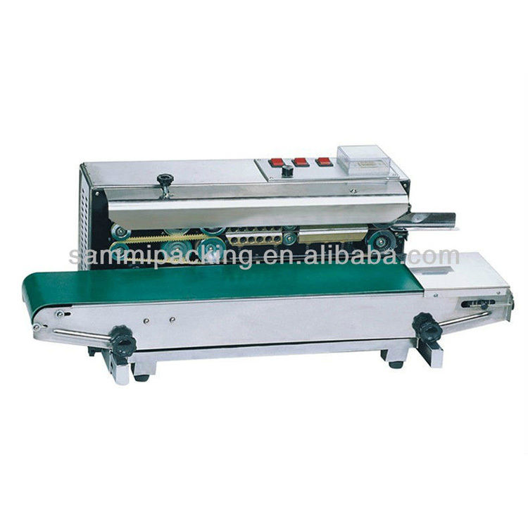New Invention Ex-factory Price Automatic Stainless Steel Horizontal Plastic Bag Sealing Machine
