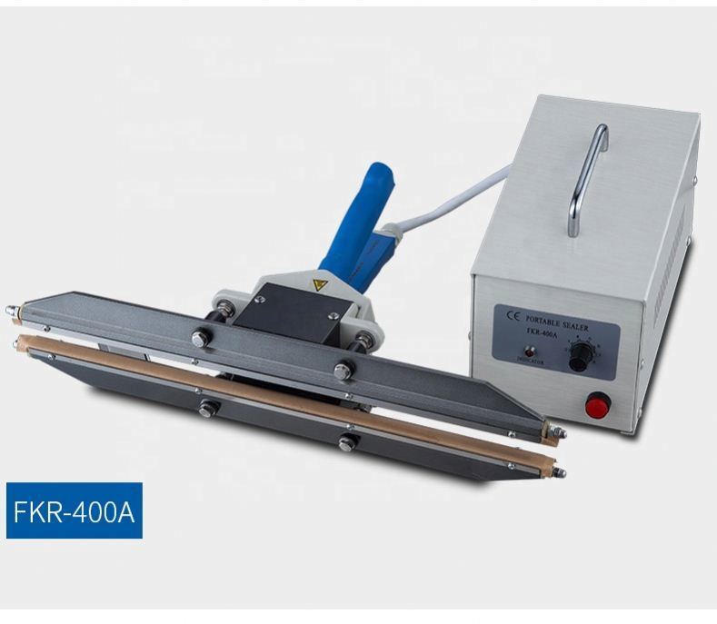 최신 밀폐 기계 플라스틱 필름 휴대용 FKR-400A 핸드 클램프 타입 폴리에틸렌 가방 밀폐기