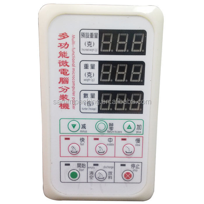 2-200g 최신 LCD 패널 차 가량 포장 기계 / 알갱이 분말 태블릿 포장 기계