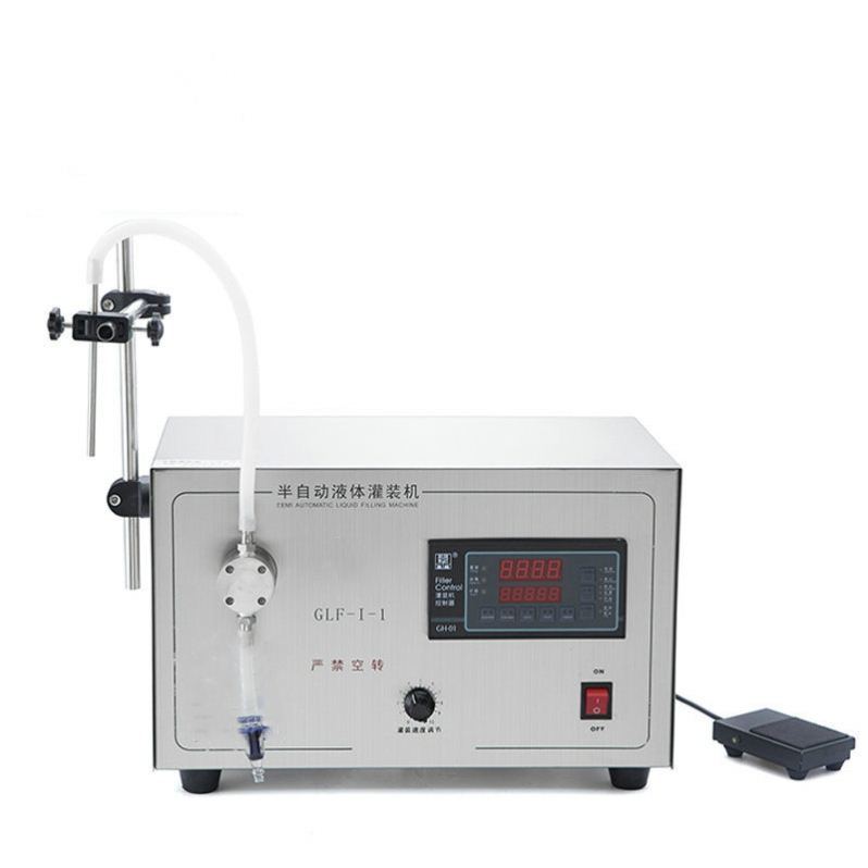 전기 고 정밀 액체 충전 기계 듀얼 펌프 액체 충전 기계 GLF-1-1