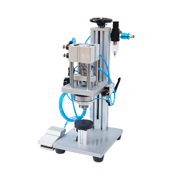 반자동 향수 밀폐기 병 닫기 크림 도구 향수 병을위한 캡 기계