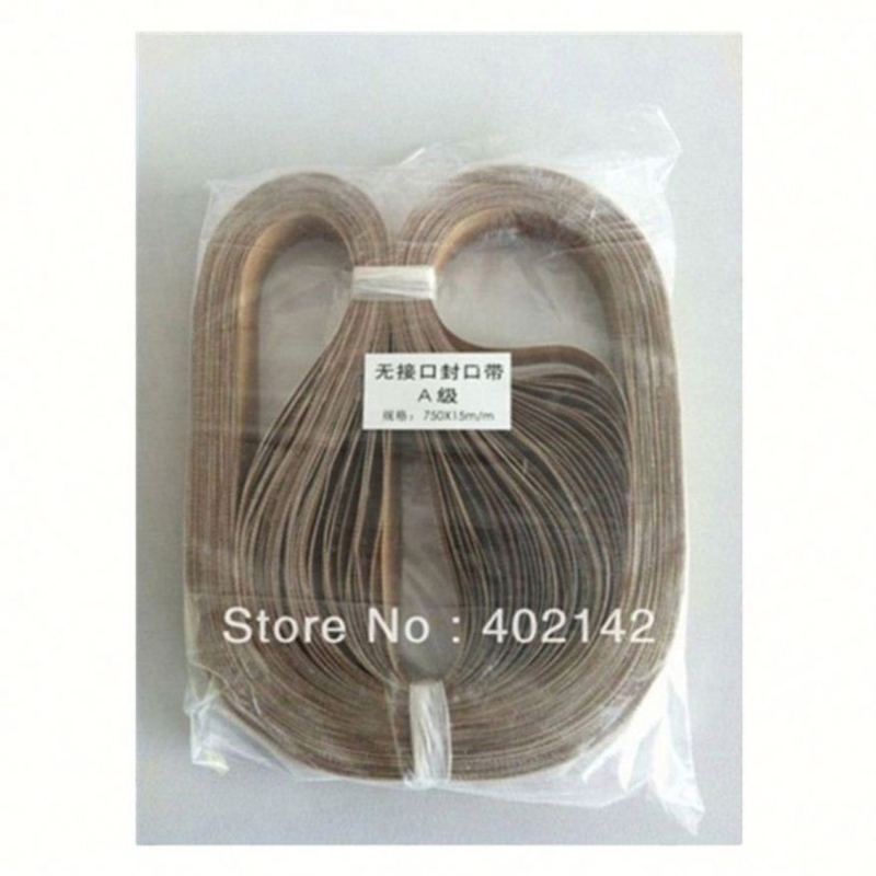 고품질 750/770/810*15mm PTFE 넥타이 밀폐기 / 밀폐 기계에 대한 매듭없는 벨트