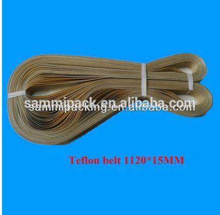 고품질 750/770/810*15mm PTFE 넥타이 밀폐기 / 밀폐 기계에 대한 매듭없는 벨트