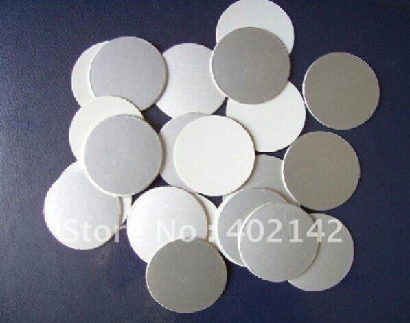 유리 인덕션 알루미늄 포일 시일 라이너,PET 70mm,알루미늄 포일 Wax 종이 플라스틱 필름