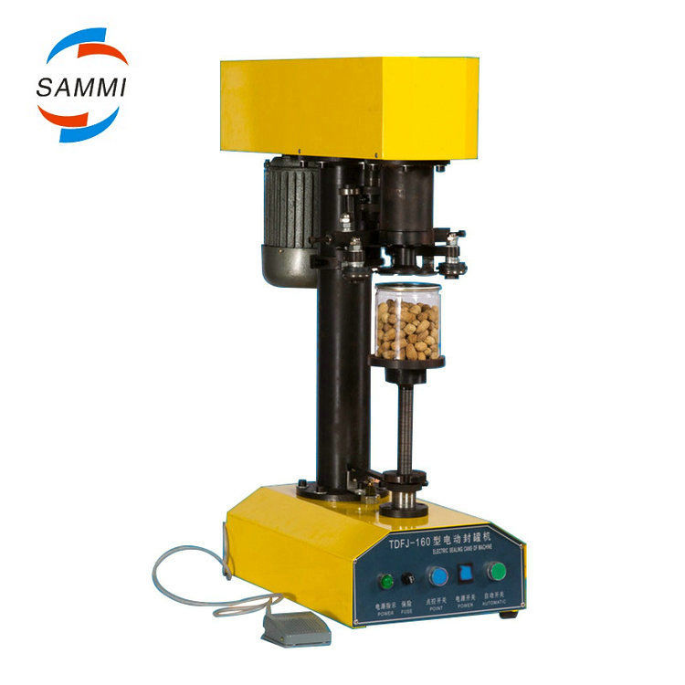 100% 보증 Tdfj-160 반려동물 병 봉쇄 기계 / 캔 봉쇄기 / 캔 봉쇄기