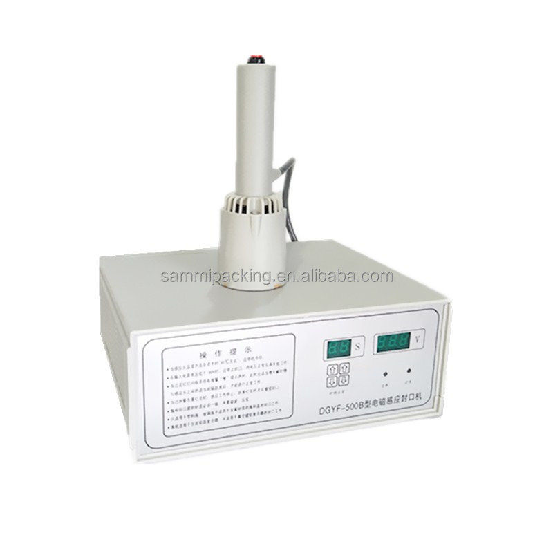 100% 신형 DGYF-500B 핸드 홀드 인덕션 병 밀폐 기계