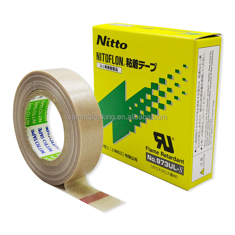 NITTO PTFE 973UL 13mm19mm Te Flon 실리콘 고온 열 내성 열 내성 밀폐 테이프