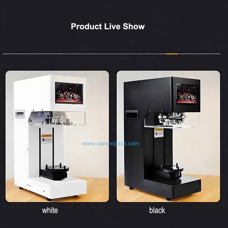 2025 새로운 디자인 가정 및 상업용 반 자동 애완 동물 캔 봉쇄 기계 200ml 250ml 330ml 500ml 주류 캔 봉쇄기