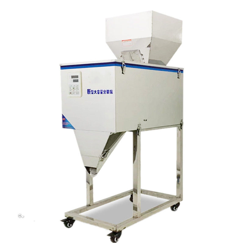 자동 반자동 과립 곡물 충전 기계 (밀, 설탕, 콩, 쌀용) 대형 호퍼 코어 모터 음료 적용