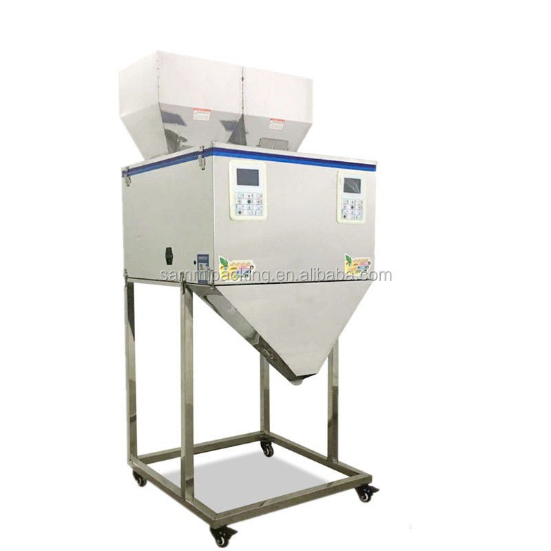 고품질 50-5000g 파우더 충전 기계 자동 입자 차 곡물 견과류 포장 가중 채울 포장 기계
