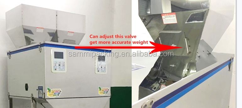 고품질 50-5000g 파우더 충전 기계 자동 입자 차 곡물 견과류 포장 가중 채울 포장 기계