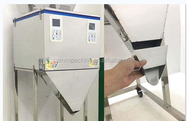 고품질 50-5000g 파우더 충전 기계 자동 입자 차 곡물 견과류 포장 가중 채울 포장 기계