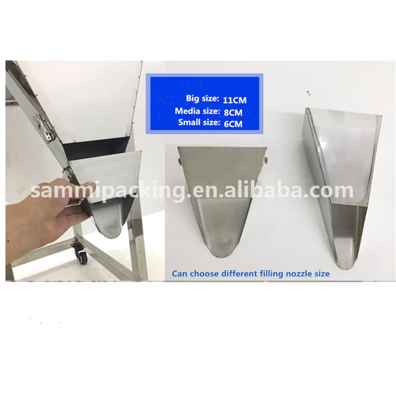 2025 핫 세일드 파우더 그라널 채울 기계 곡물 콩 차 가방 무게 채울 기계 가방 배럴에 센서