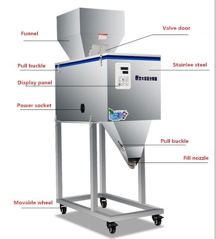 저비용 프로페셔널 웨이징 머신 파우더/입자/곡물 배럴 필러 및 자동 웨이저와 함께 피드 바그 채울 장비