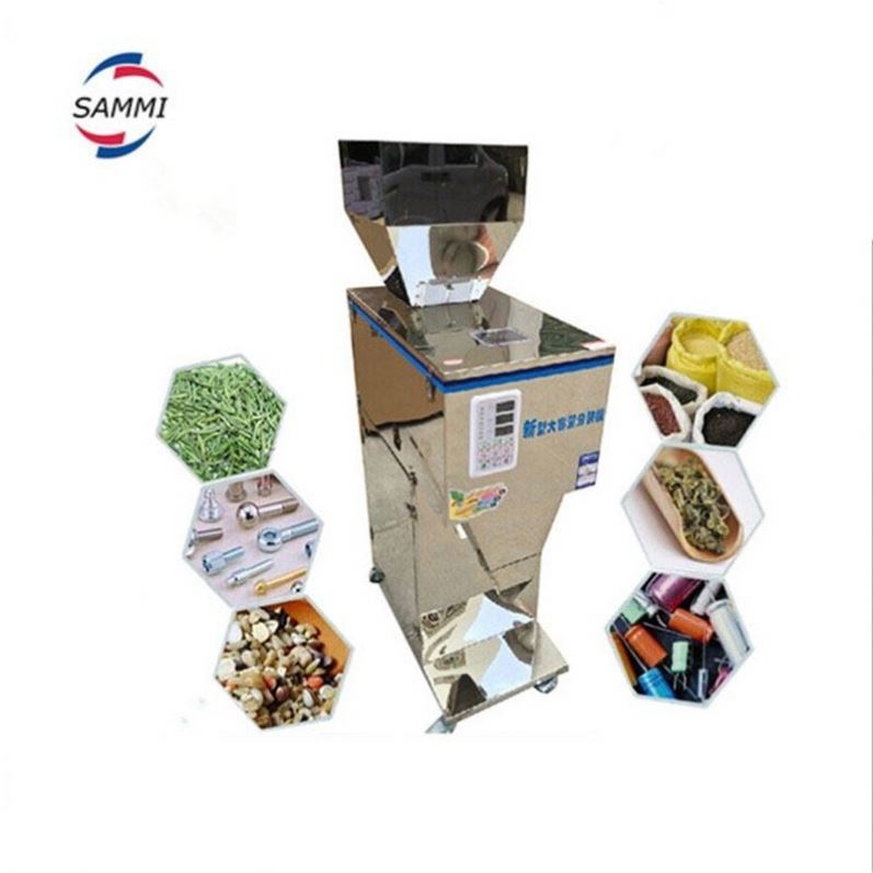 Cheap Price 100-2500g  Stainless Steel Sugar Weighing Filling Machine,Precise Dry Powder Granule Filling Machine for Bag