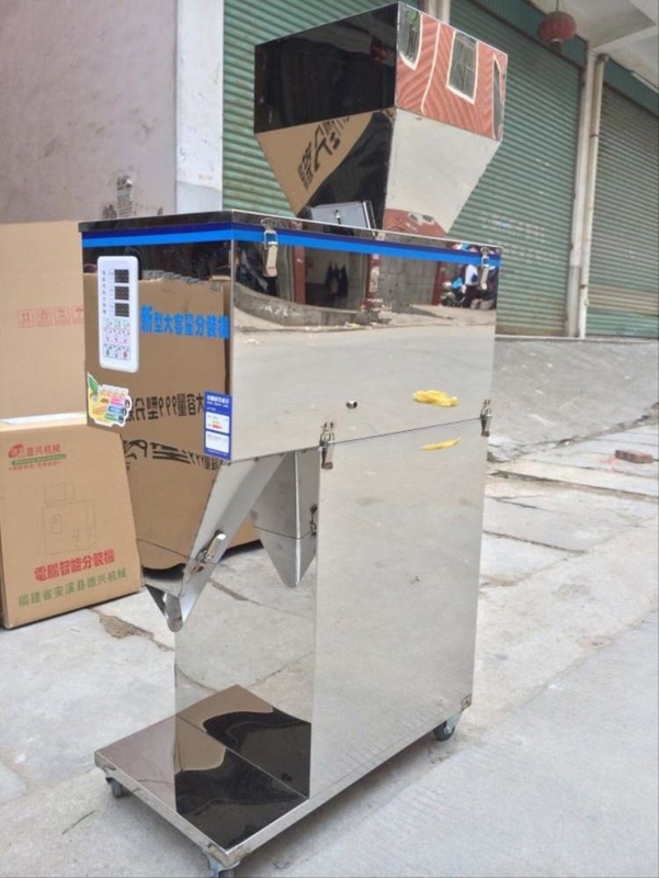 Cheap Price 100-2500g  Stainless Steel Sugar Weighing Filling Machine,Precise Dry Powder Granule Filling Machine for Bag