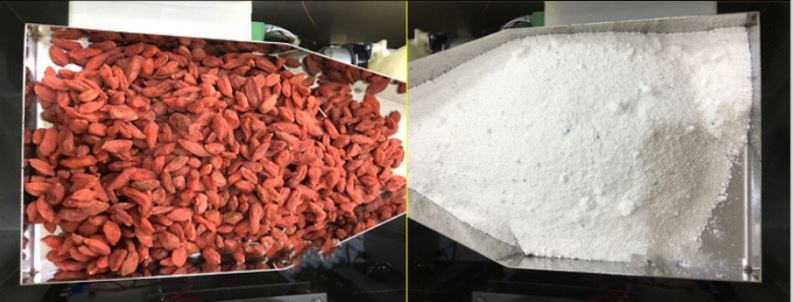 고 정밀 반 자동 스마트 차 파우더 및 곡물 부분 포장 기계