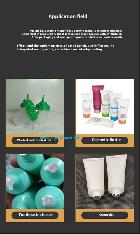알루미늄 호일 플라스틱 튜브 밀봉 기계 진공 포장 화장품 및 치약 튜브 화장품 및 치약 산업용