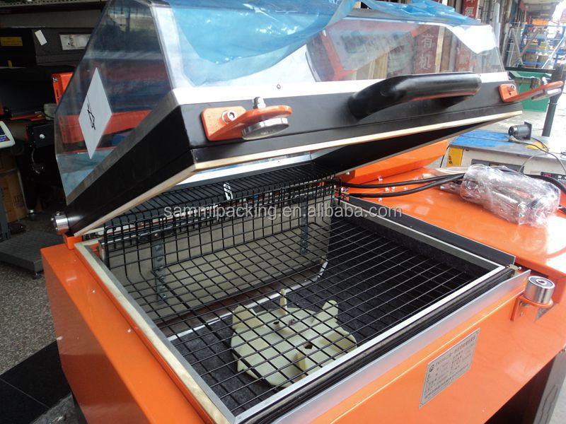 핫 판매 2 in 1 반 자동 수축 포장 및 작은 식품 상자에 대한 절단 기계 목재 포장 수축 밀폐 손잡이