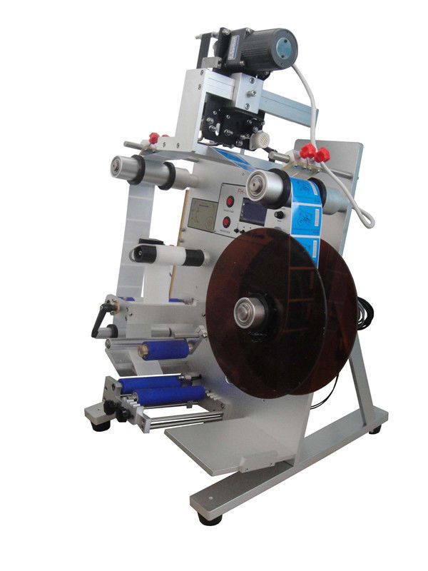 자동 데스크톱 수직 인라인 스티커 라벨링 머신