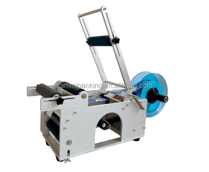 MT-50 반자동 원형 병 표기기, 캔 및 음료 병의 표기기