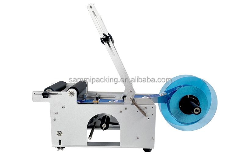 MT-50 반자동 원형 병 표기기, 캔 및 음료 병의 표기기