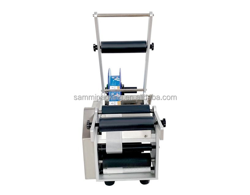 MT-50 반자동 원형 병 표기기, 캔 및 음료 병의 표기기