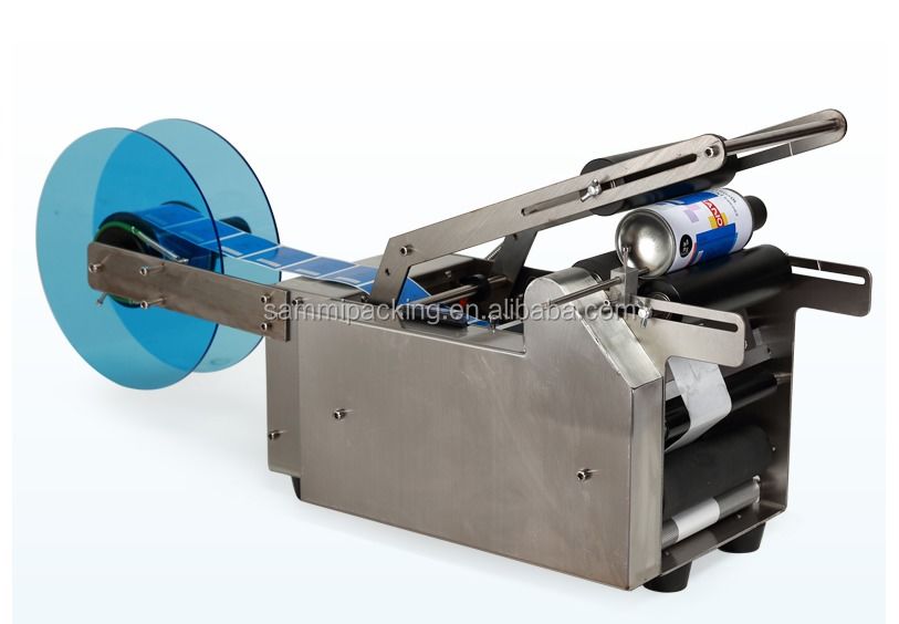 MT-50 반자동 원형 병 표기기, 캔 및 음료 병의 표기기