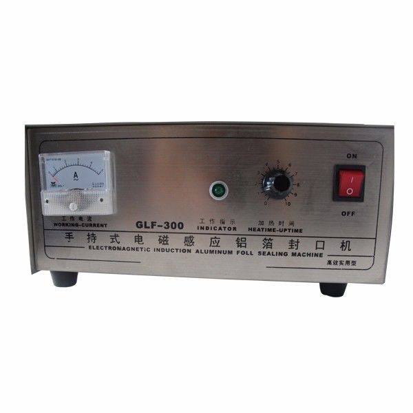 신형 GLF-300 유도 알루미늄 호일 실링 기계, 플라스틱 나사산 실러, 휴대용 원형 병 뚜껑 실러