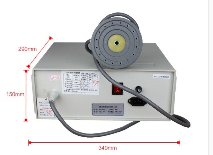 휴대용 전자기 인덕션 밀폐기 20-100mm 병 뚜?? 입 밀폐 휴대용 알루미늄 엽 가스켓 밀폐기