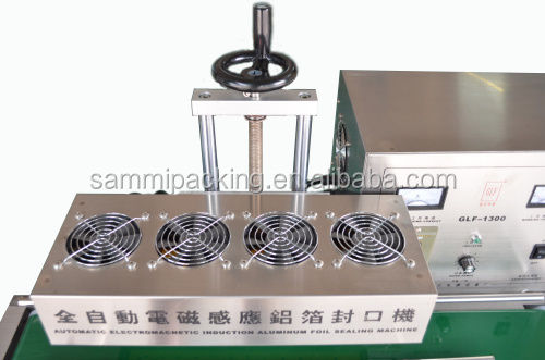 연속 전자기 인덕션 병 밀폐기 반 자동 식품 음료 포장 기계 50mm ~ 120mm