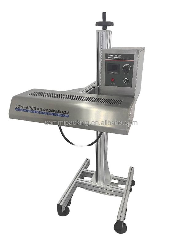 자동 전자기 유도 밀봉기 플라스틱 주스 병 알루미늄 호일 밀봉기 병 캔 실러