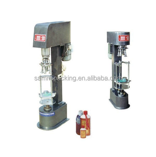 반자동 DK50 와인 로프 캡핑 머신 와인 병 로프 금속 스크류 커버 잠금 알루미늄 뚜껑 크림핑 캡핑 머신