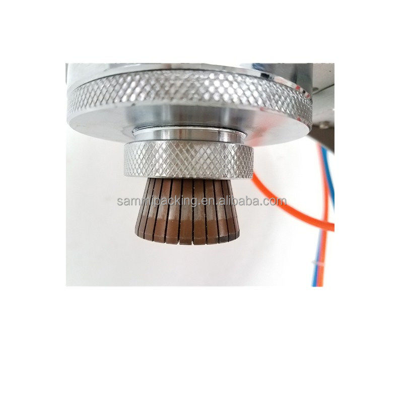 핫 판매 CH-200 반 자동 향수 병 크림퍼 / 좋은 가격으로 Pneumatic 향수 캡 기계