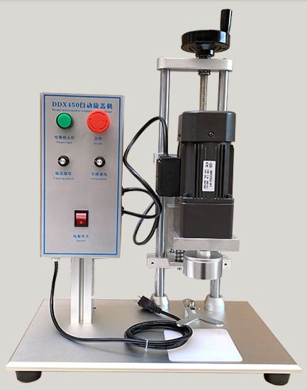 다목적 데스크톱 캡어 플라스틱 병에 대한 반 자동 밀폐 기계 전기 나사 캡 단단화 시스템 좋은 가격
