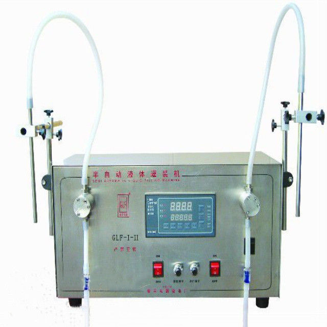 GLF-I-II 기어 펌프 올리브 오일 병기 기계 두 개의 머리 액체 채우기 기계,오일 채우기 (3-3000ml)