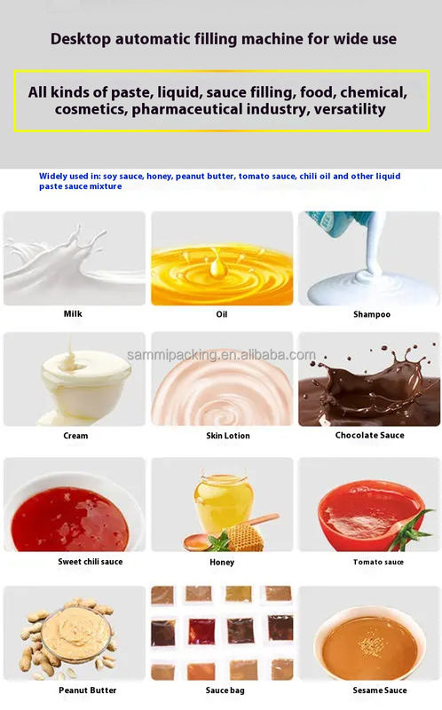 고속 자동 화장품 크림 채우기 토마토 소스 채우기 공작 버터 채우기 컨베이어