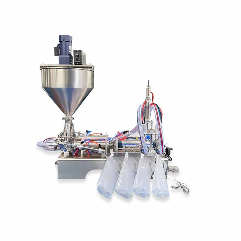 홉퍼, 오일먼트 토마토 소스 스푸트 가방 포장 기계와 함께 공장 고 점도성 페이스트 채우기 기계