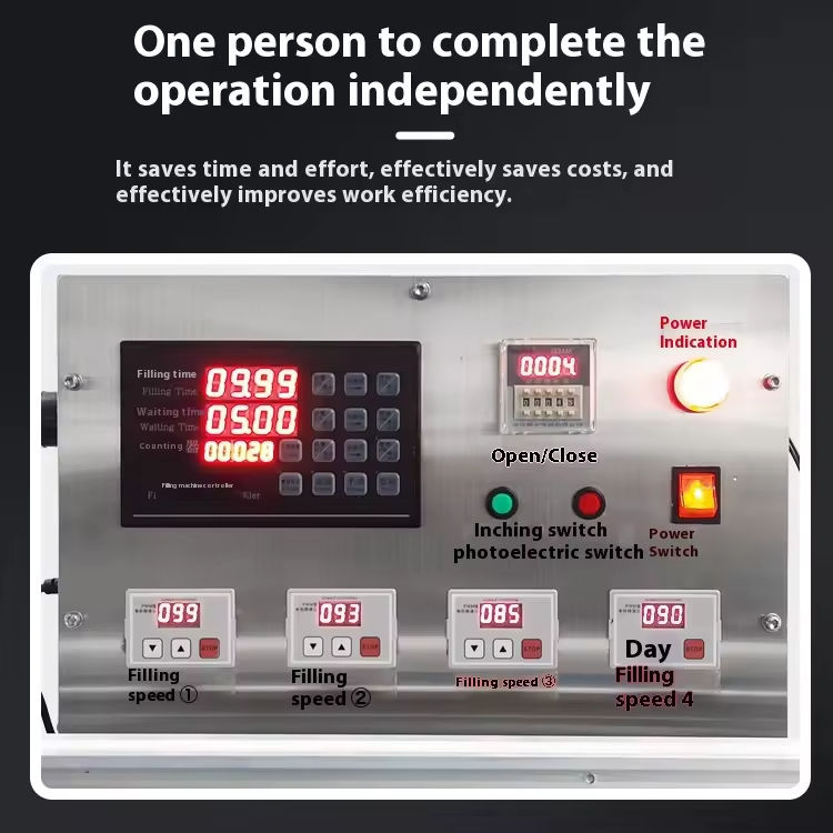 제조업자 완전 자동 크림 액체 이중 용도 꿀 화장품 소스 공기 양적 충전 기계