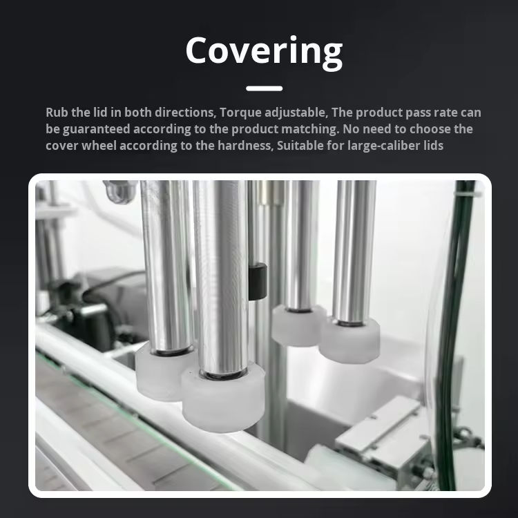 소형 데스크탑 자동 마그네틱 펌프 액체 에센셜 오일 향수 선형 충전 캡핑 기계 공장 가격