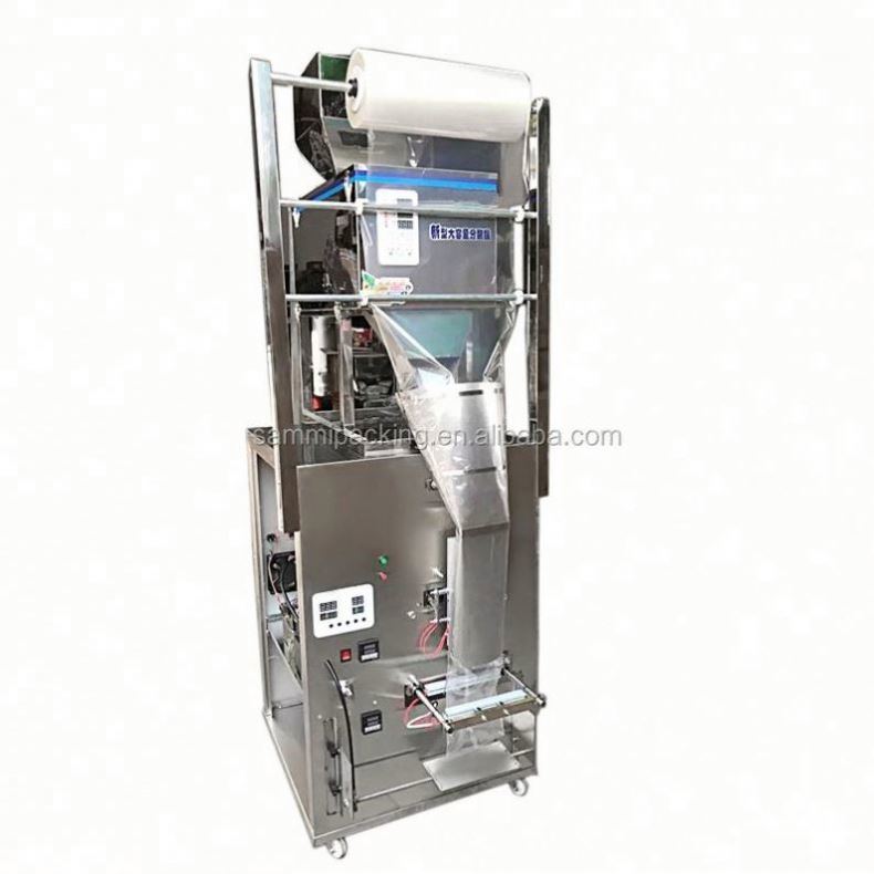 100g-1000g 자동 스낵 포장기 감자칩 봉지 자동 계량 및 포장기