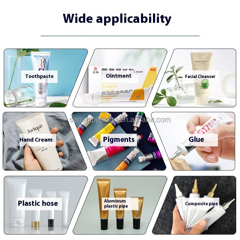 전문 초음파 플라스틱 튜브 실링 머신 다기능 소프트 튜브 충전 및 실러 머신 (코딩 기능 포함)