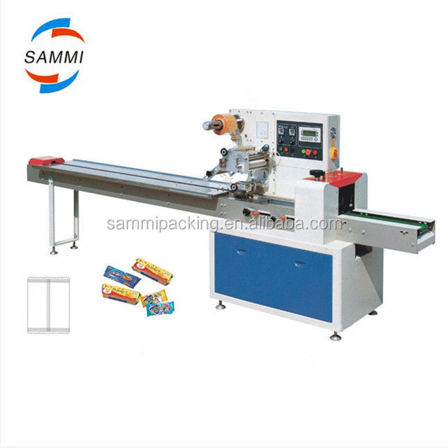다기능 수평 베개 포장기 쿠키 초콜릿 바 음료 주요 기능 성형 충전 밀봉 슬리팅 엔진