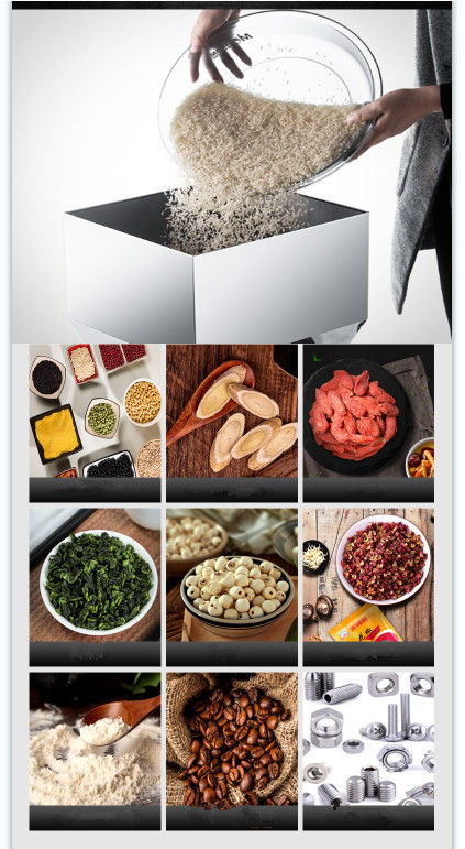 110V/220V 자동 계량 분말 충전기 차 씨앗 곡물 견과류 필러 (대형 호퍼 포함)