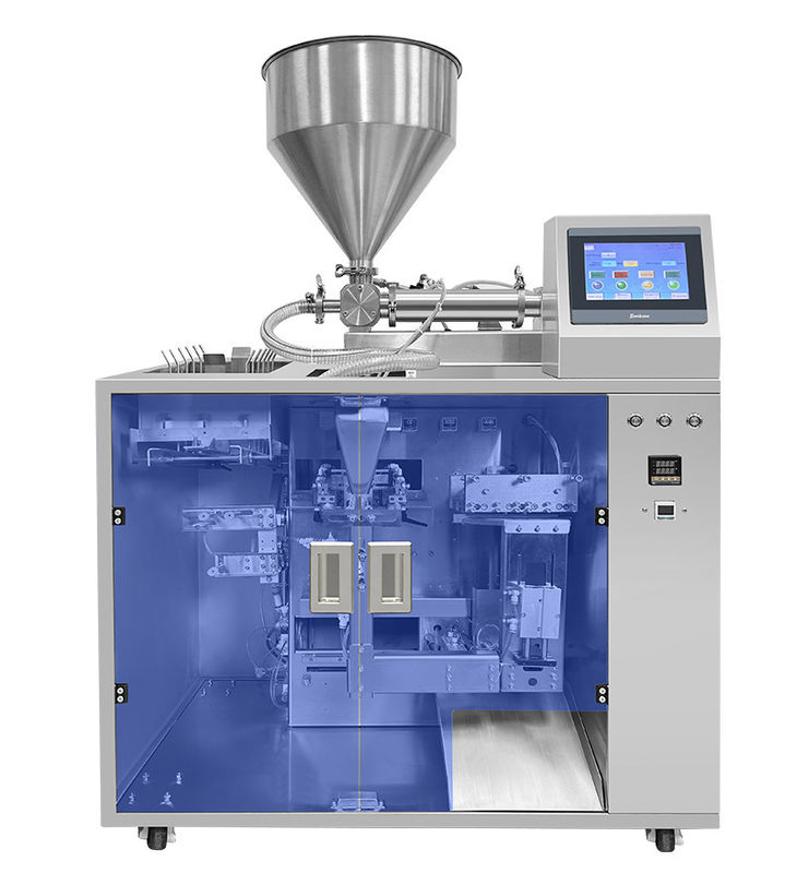 공장 맞춤형 스탠드업 자동 스탠드업 파우치 충전 라인, 통합 백 시스템, 쉬운 작동