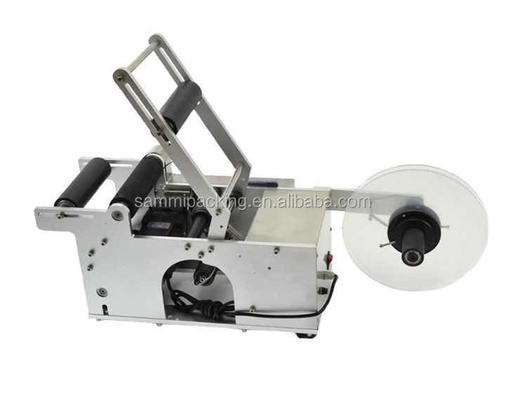 MT50 반자동 원형 병 표기 기계, 반자동 표기 기계, 반자동 표기 기계